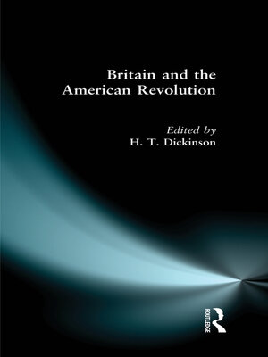 cover image of Britain and the American Revolution
